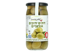 זיתים ירוקים אורגניים - ניצת הדובדבן