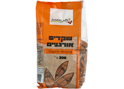 שקדים אורגניים 200 גרם- ניצת